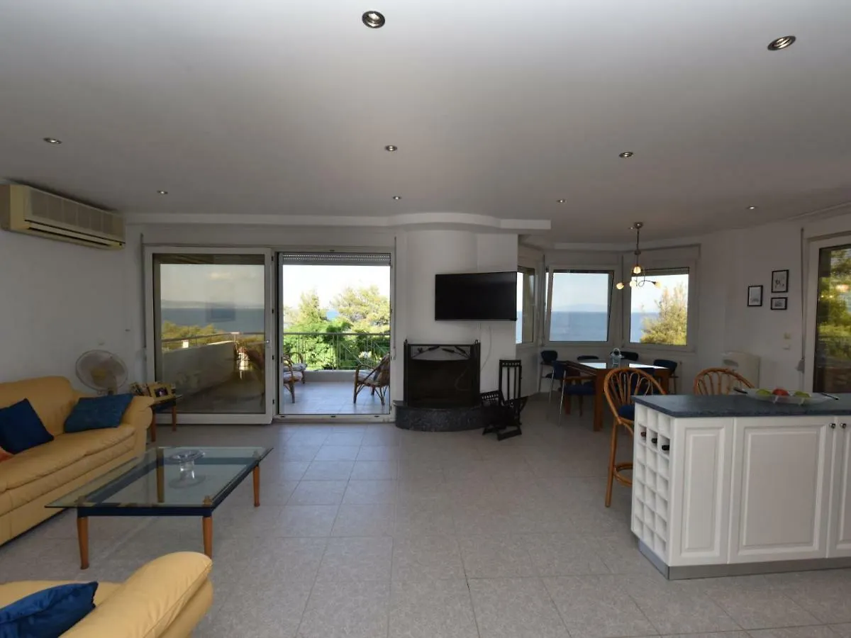 Hébergement de vacances Alexina Sea View Villa By Travelpro Services Nea Potidea Halkidiki Néa Fókaia Grèce